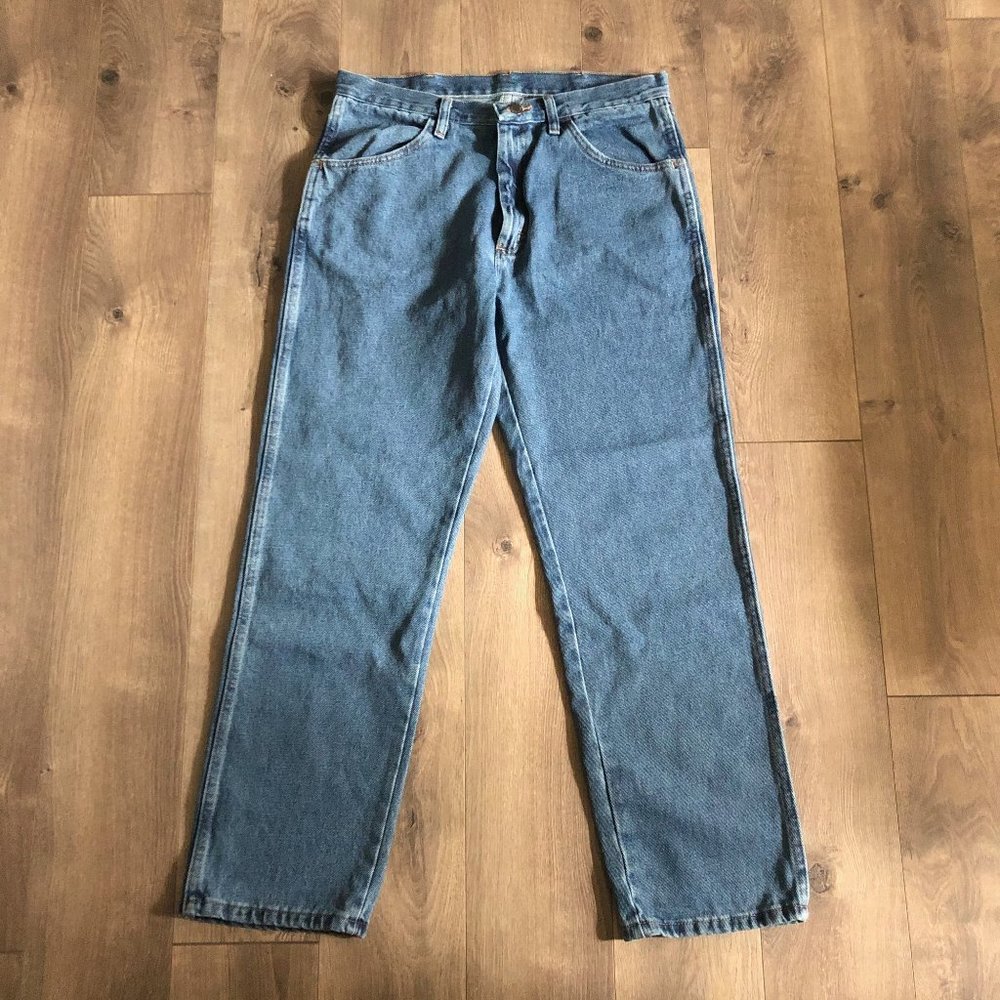 Rustler regular fit straight leg men's jeans 34x30